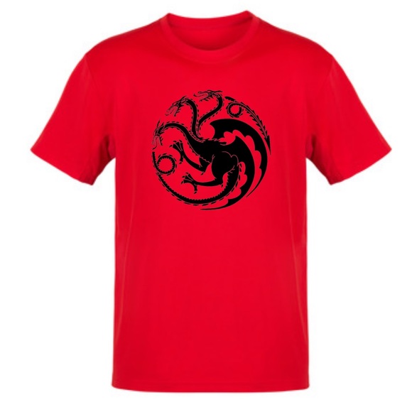 Game Of Thrones 3 Dragon Graphic Unisex T-Shirt - Picture 1 of 3